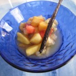 Salade de fruits à la vanille
